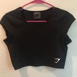 GymShark dry crop top